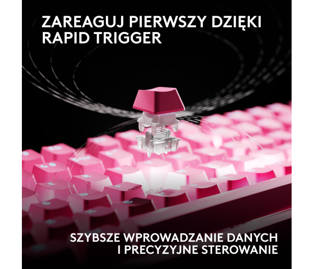 Logitech G PRO X2 TKL Rapid magenta - 1598665 - zdjęcie 2