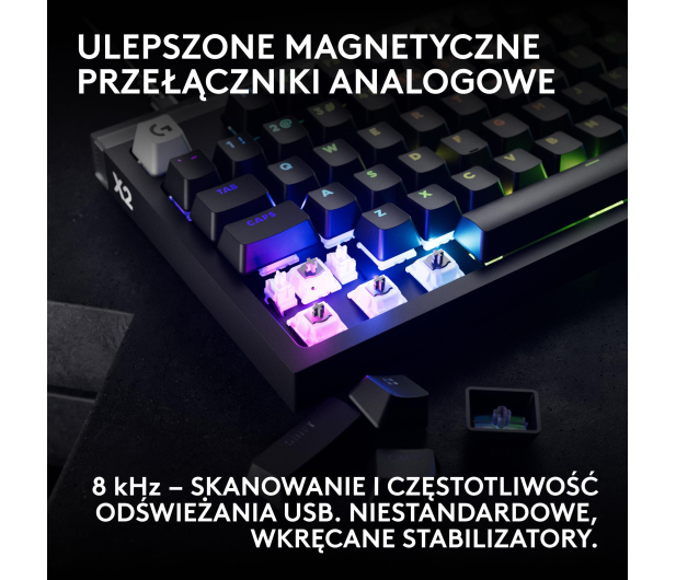 Logitech G PRO X2 TKL Rapid czarny - 1598652 - zdjęcie 4