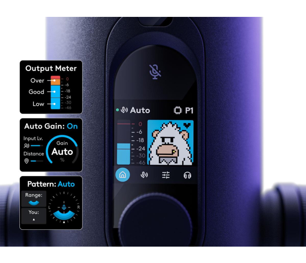 Logitech Yeti 2 czarny - 1598711 - zdjęcie 4