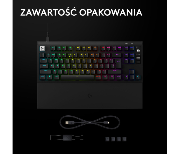 Logitech G PRO X2 TKL Rapid czarny - 1598652 - zdjęcie 10