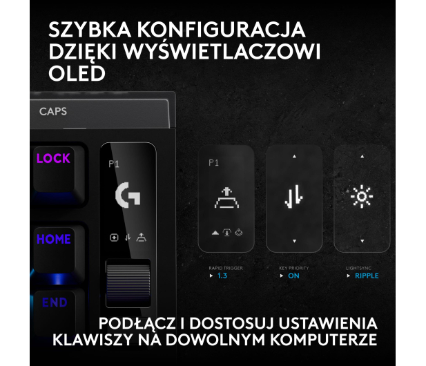 Logitech G PRO X2 TKL Rapid czarny - 1598652 - zdjęcie 5