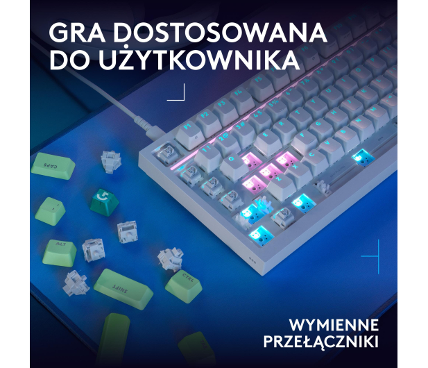 Logitech G316 X 75 biały - 1598706 - zdjęcie 4