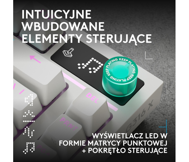Logitech G316 X 75 biały - 1598706 - zdjęcie 5