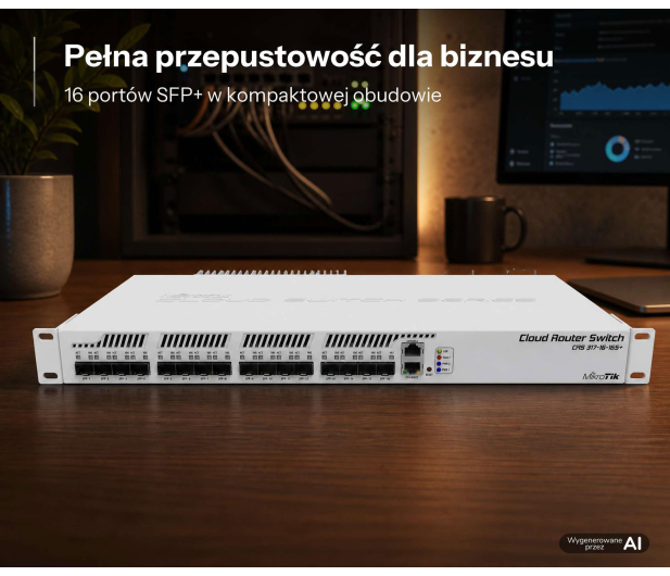 MikroTik CRS317-1G-16S+RM - 1587763 - zdjęcie 4