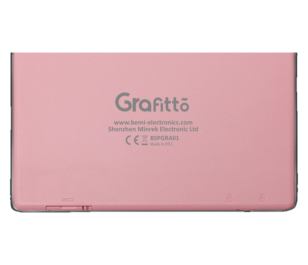 Bemi tablet do rysowania Bemi Grafitto różowy 10.5" - 1599389 - zdjęcie 5