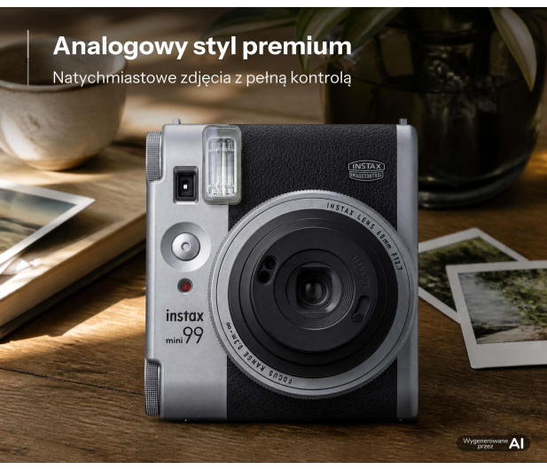Fujifilm Instax Mini 99 srebrny - 1597016 - zdjęcie 6