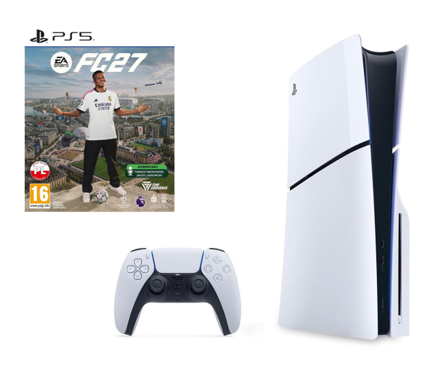 Sony Playstation 5 Slim + EA SPORTS FC 27 - 1601700 - zdjęcie