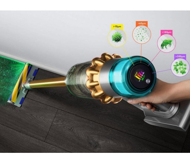 Dyson Odkurzacz V15 Detect Absolute Gold - 1597974 - zdjęcie 3