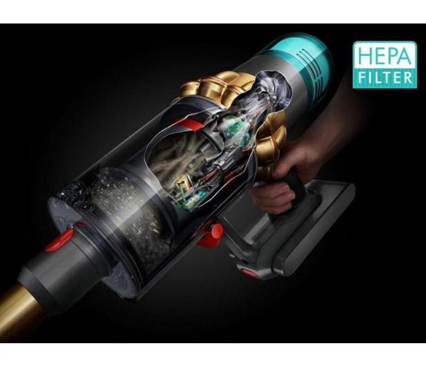 Dyson Odkurzacz V15 Detect Absolute Gold - 1597974 - zdjęcie 6