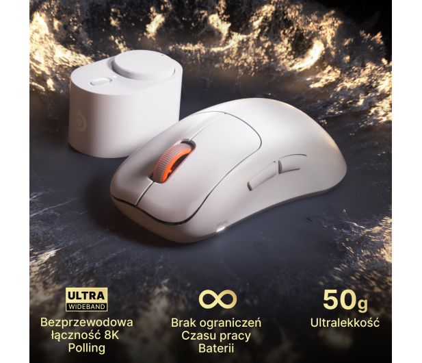 SteelSeries Rival Pro Mini biała - 1593782 - zdjęcie 8