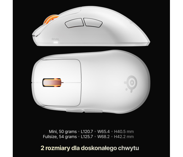 SteelSeries Rival Pro biała - 1593780 - zdjęcie 13