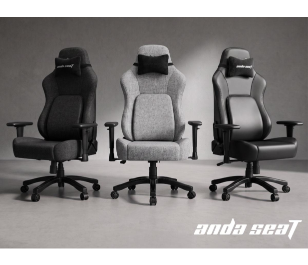Anda Seat Phantom 4 L materiałowy czarny - 1598034 - zdjęcie 7