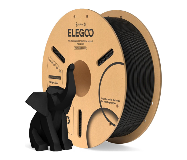 Elegoo PLA ELEGOO (Czarny) - 1583640 - zdjęcie