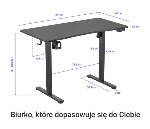 Silver Monkey ED-120 Essential Czarne - 1337777 - zdjęcie 4