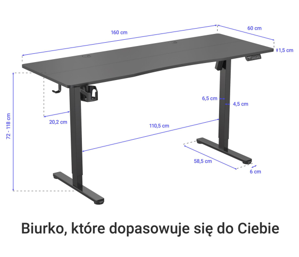 Silver Monkey ED-160 Essential Czarne - 1337784 - zdjęcie 4
