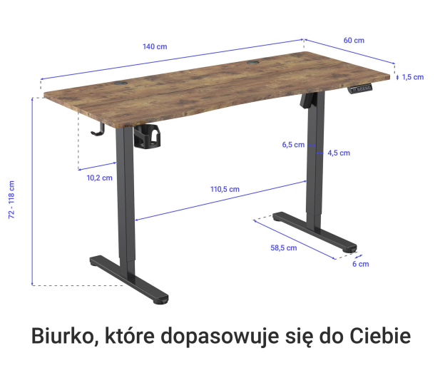 Silver Monkey ED-140 Essential Antyczny ciemny brąz - 1337778 - zdjęcie 4
