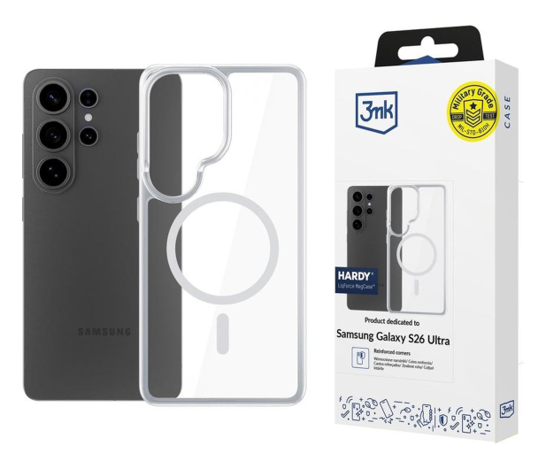 3mk Hardy LiqForce MagCase do Samsung Galaxy S26 Ultra - 1582370 - zdjęcie