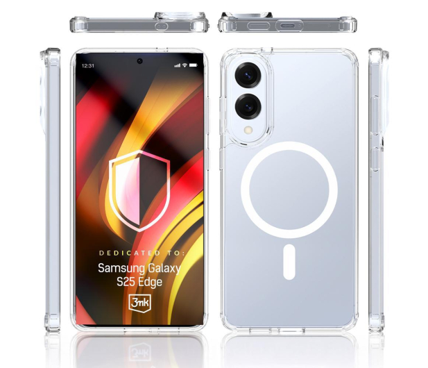 3mk Hardy LiqForce MagCase do Samsung Galaxy S25 Edge - 1582364 - zdjęcie 10