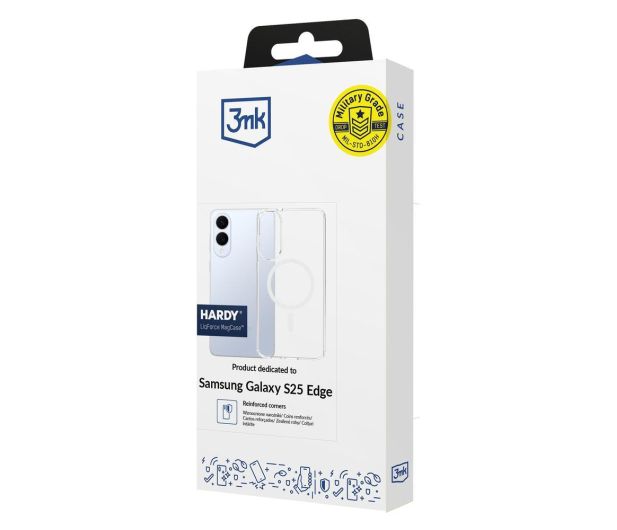 3mk Hardy LiqForce MagCase do Samsung Galaxy S25 Edge - 1582364 - zdjęcie 3