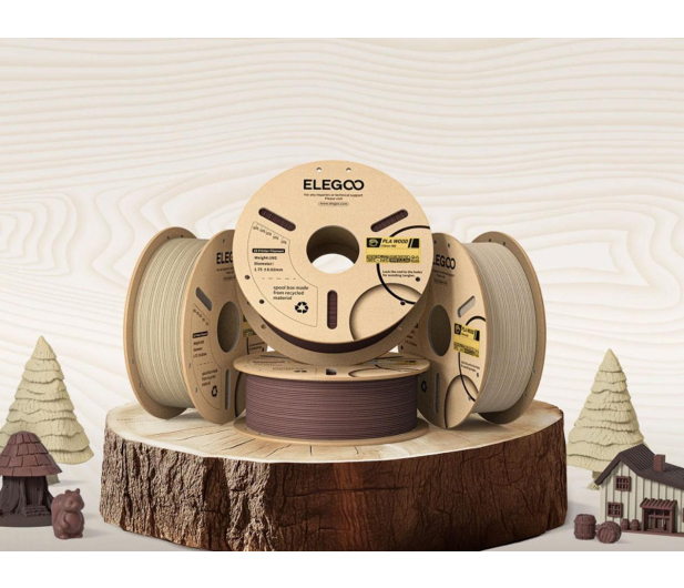 Elegoo PLA Wood (dąb indyjski) - 1583648 - zdjęcie 2