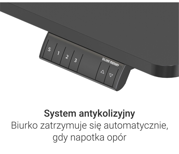 Silver Monkey Biurko elektryczne ECD-300 black - 1258051 - zdjęcie 6