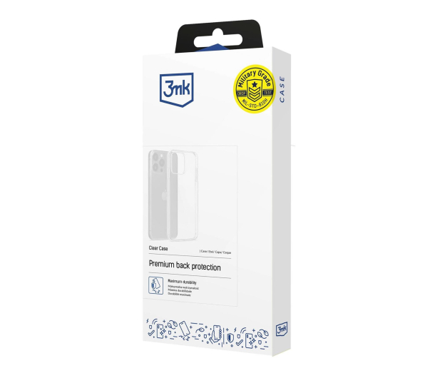 3mk Clear Case do Motorola Moto G86 - 1582316 - zdjęcie
