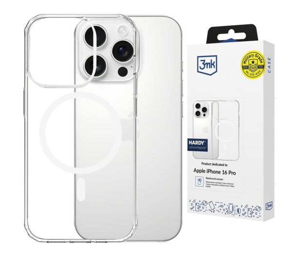 3mk Hardy LiqForce MagCase do Apple iPhone 16 Pro - 1582129 - zdjęcie