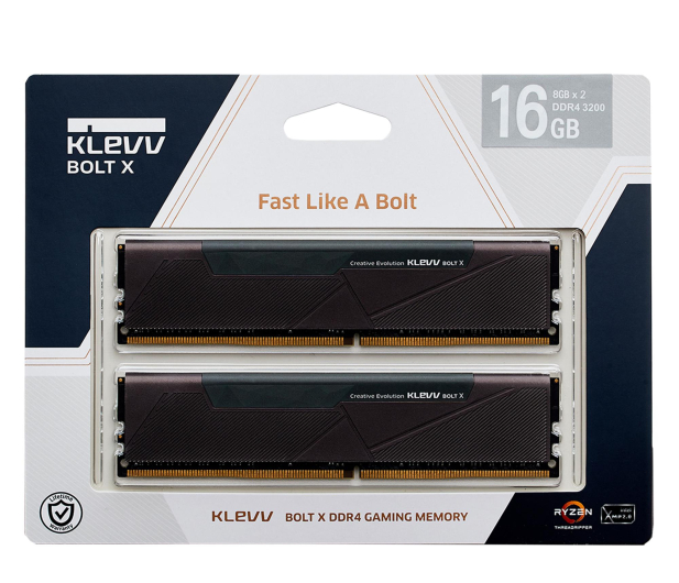 KLEVV 16GB (2x8GB) 3200 CL16 Bolt X - 1580878 - zdjęcie 2
