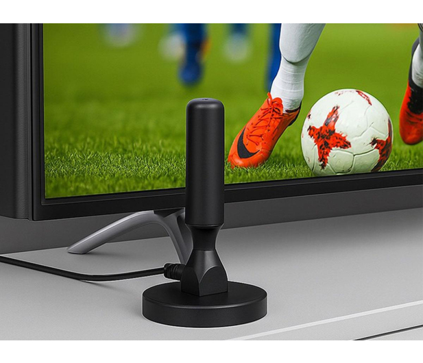 Qoltec Antena telewizyjna DVB-T2 - 1584220 - zdjęcie 2