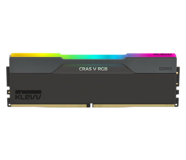 KLEVV 32GB (2x16GB) 6400 CL32 Cras V Black RGB - 1580883 - zdjęcie 2