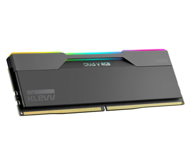 KLEVV 32GB (2x16GB) 6400 CL32 Cras V Black RGB - 1580883 - zdjęcie 3