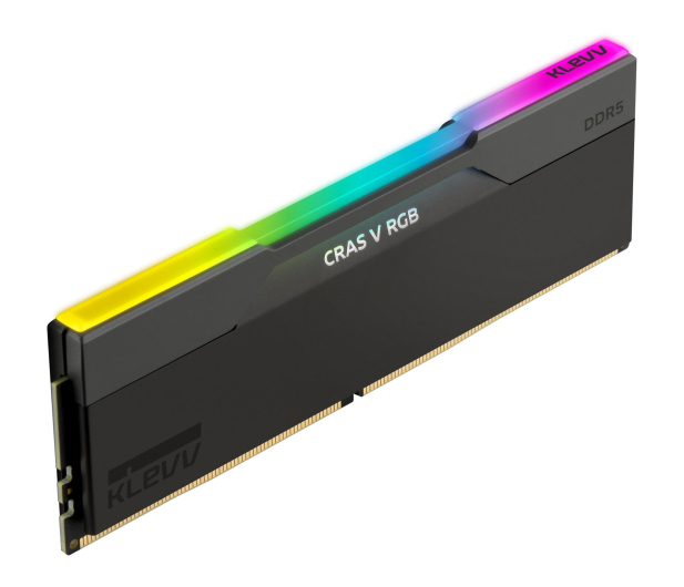 KLEVV 32GB (2x16GB) 6400 CL32 Cras V Black RGB - 1580883 - zdjęcie 5
