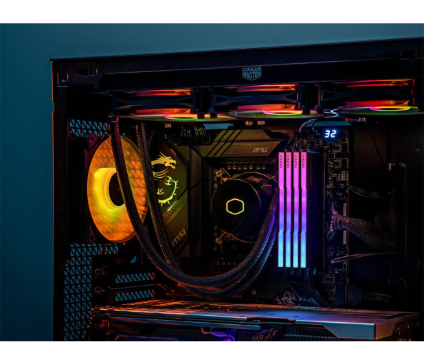 KLEVV 32GB (2x16GB) 6400 CL32 Cras V Black RGB - 1580883 - zdjęcie 11