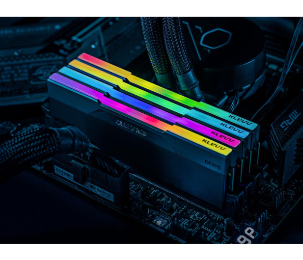 KLEVV 32GB (2x16GB) 6400 CL32 Cras V Black RGB - 1580883 - zdjęcie 12