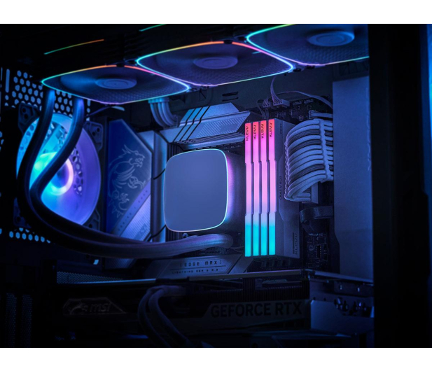 KLEVV 32GB (2x16GB) 6400 CL30 Cras V White RGB - 1580889 - zdjęcie 14