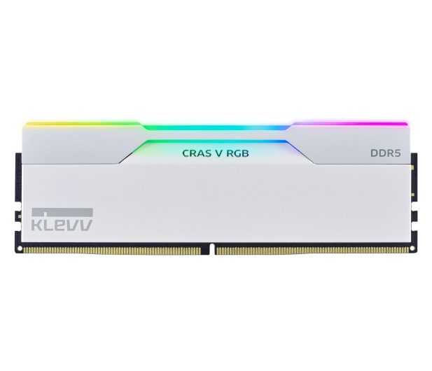 KLEVV 32GB (2x16GB) 6400 CL32 Cras V White RGB - 1580888 - zdjęcie 11