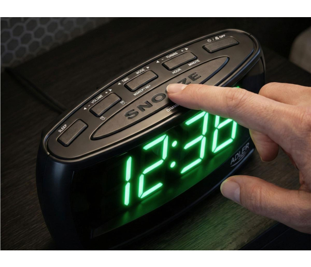 Adler AD1121 Radio, Wyświetlacz LED, Czarny - 1584087 - zdjęcie 4