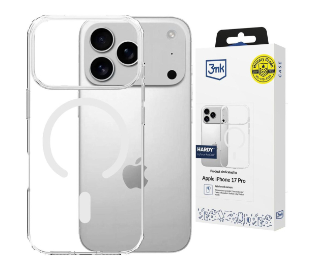 3mk Hardy LiqForce MagCase do Apple iPhone 17 Pro - 1582131 - zdjęcie