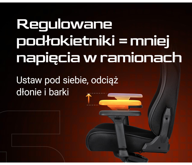 SMX Fotel gamingowy Ararat - 1266234 - zdjęcie 5