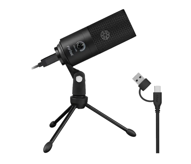 Fifine Mikrofon pojemnościowy K669B (czarny) - 1583917 - zdjęcie 3