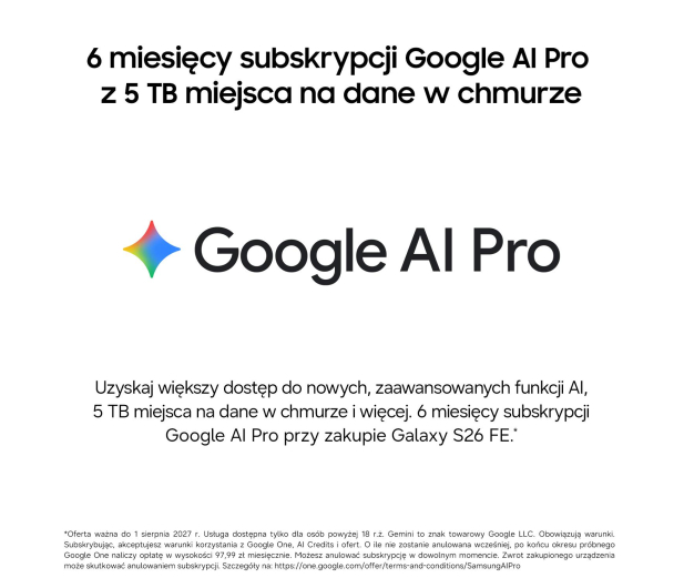 Samsung Galaxy S26 FE 5G 8/512GB Czarny - 1576489 - zdjęcie 5