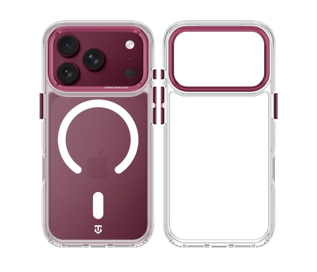 Tactical MagForce 2.0 Kryt pro do iPhone 17 Pro/18 Pro Burgundy - 1586291 - zdjęcie 5