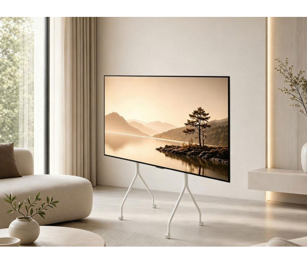 Maclean Stand do TV na kółkach max 50kg MC-180 W - 1584147 - zdjęcie 6