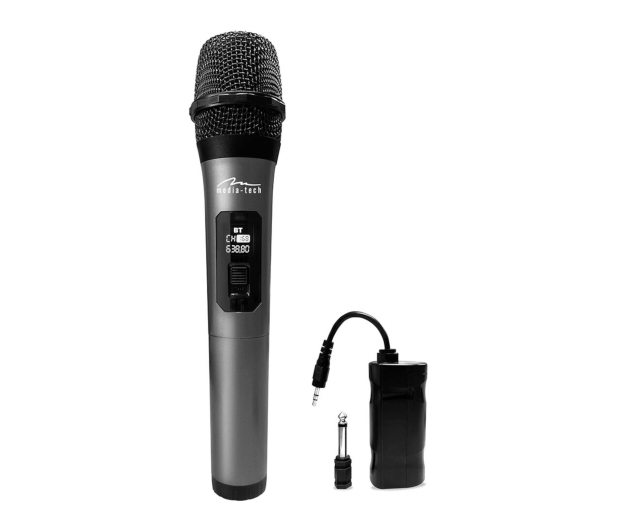 Media-Tech Bezprzewodowy mikrofon MIC HERO WIRELESS MT398 - 1584896 - zdjęcie