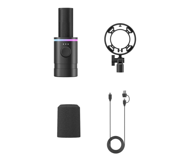 Boya Mikrofon dynamiczny gamingowy CastMic S60 przewodowy USB XL - 1583887 - zdjęcie 4