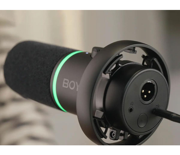 Boya Mikrofon dynamiczny gamingowy CastMic S60 przewodowy USB XL - 1583887 - zdjęcie 8