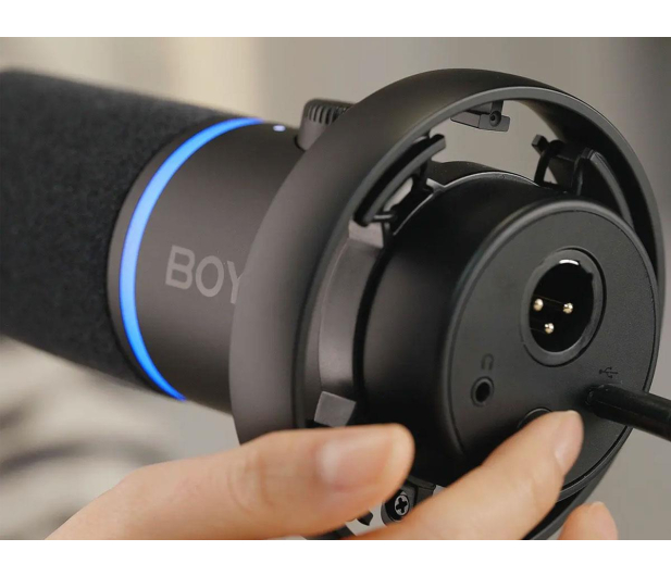 Boya Mikrofon dynamiczny gamingowy CastMic S60 przewodowy USB XL - 1583887 - zdjęcie 9