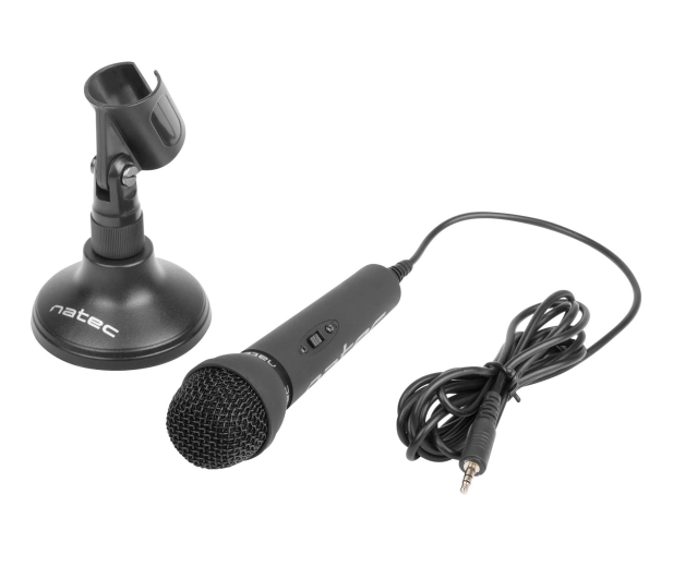 Natec MIKROFON ADDER CZARNY - 1583889 - zdjęcie 2
