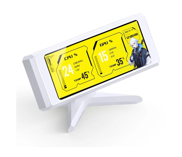 Jonsbo DS339 Mini Display 3,39" White - 1585086 - zdjęcie 3