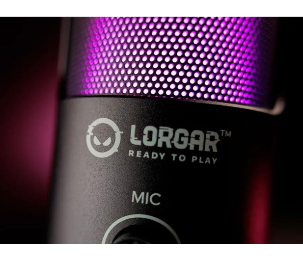 Lorgar Mikrofon Gamingowy SMP40, RGB, Statyw Metalowy, Czarny - 1584142 - zdjęcie 7